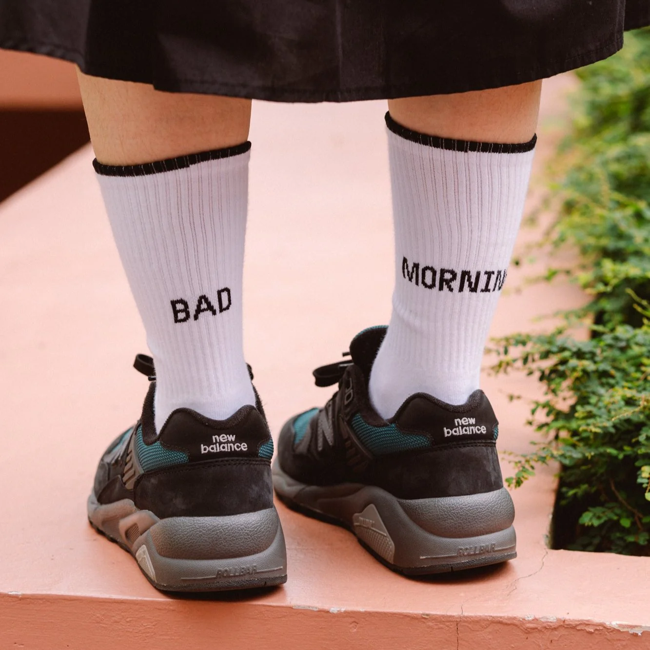 Bad MORNING Crew Socks - Image 11