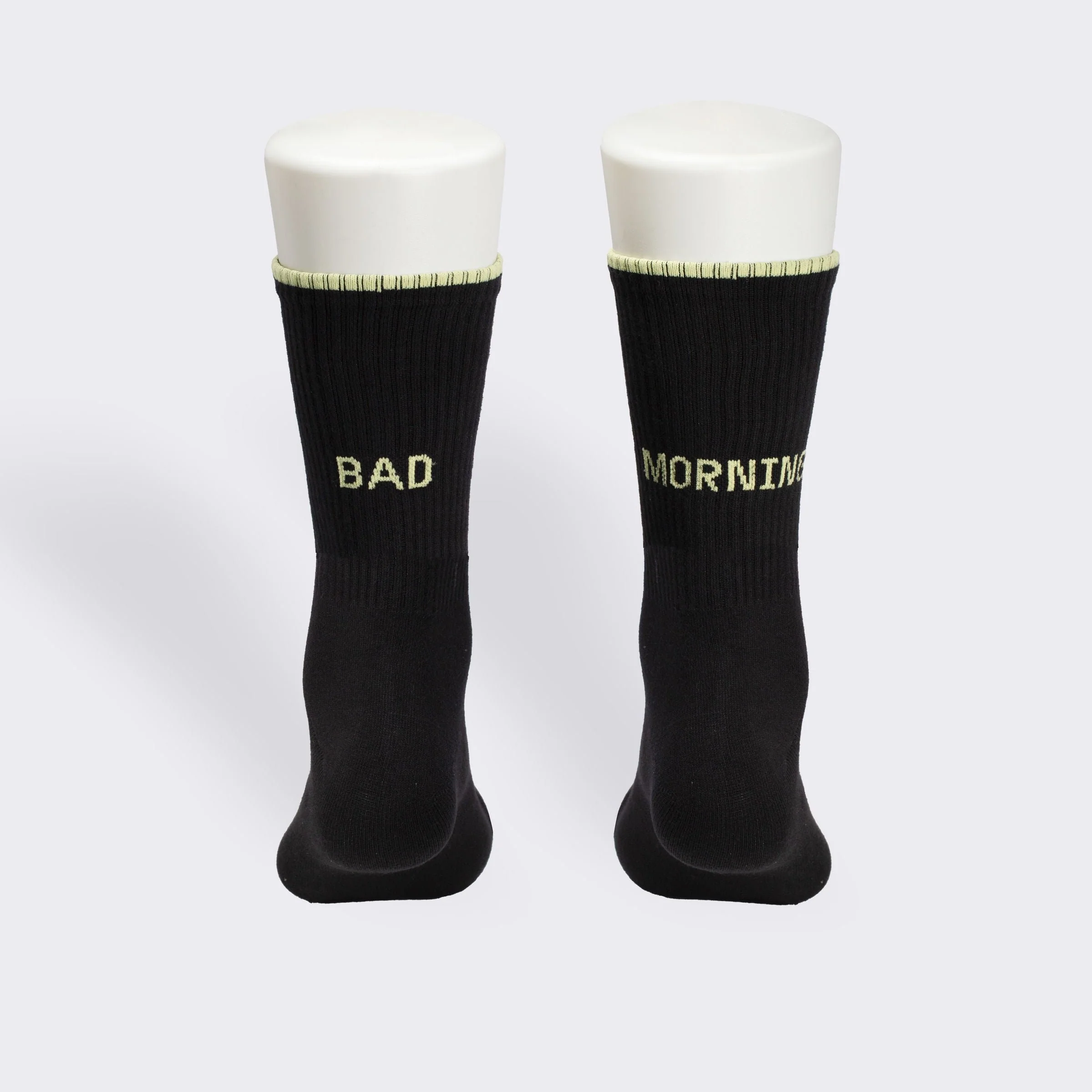 Bad MORNING Crew Socks - Image 2