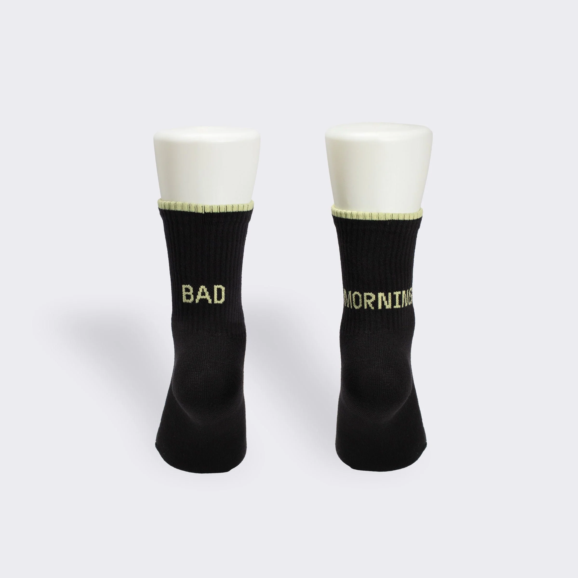 Bad MORNING Crew Socks - Image 4