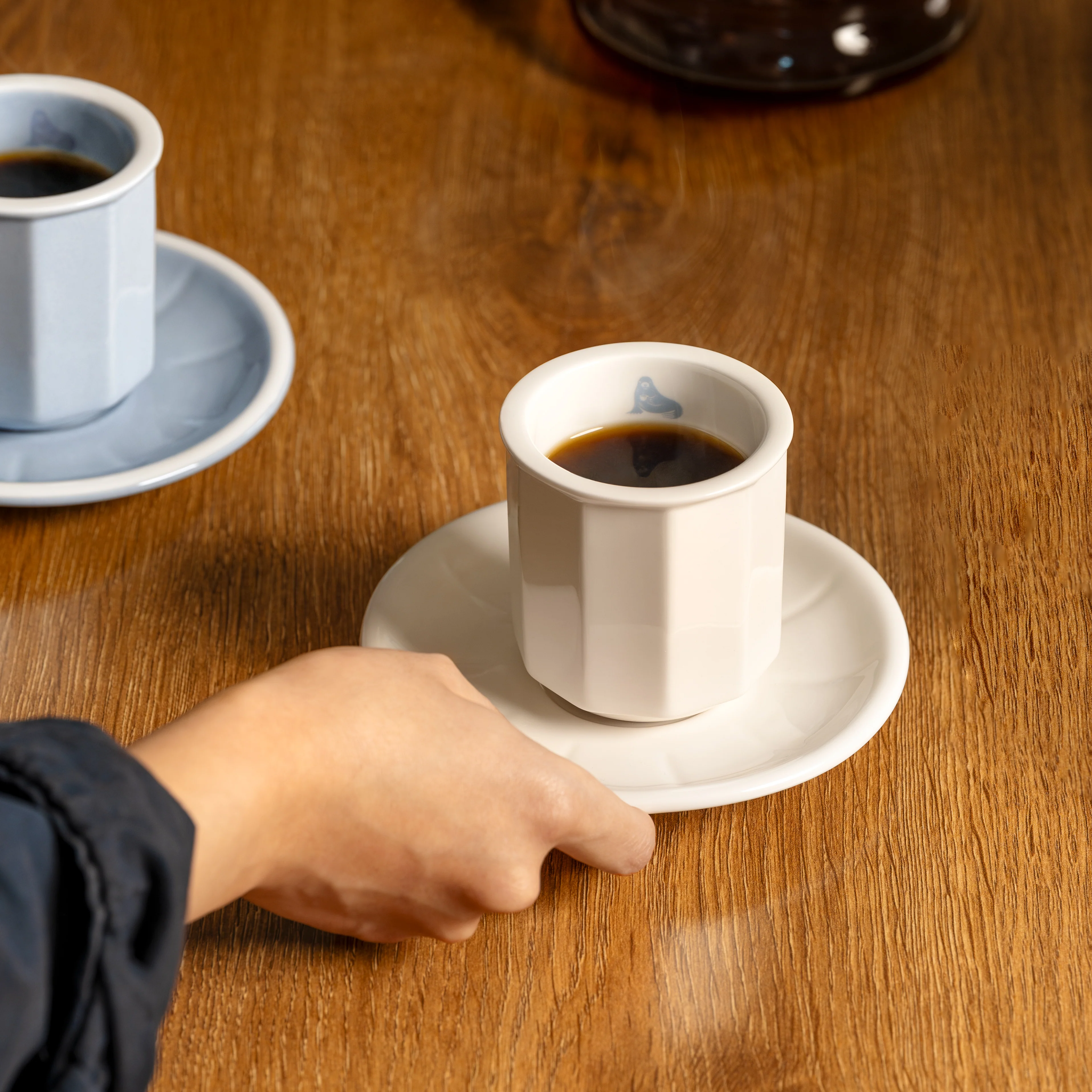 Fritz Ivory Cup and Saucer - Image 2